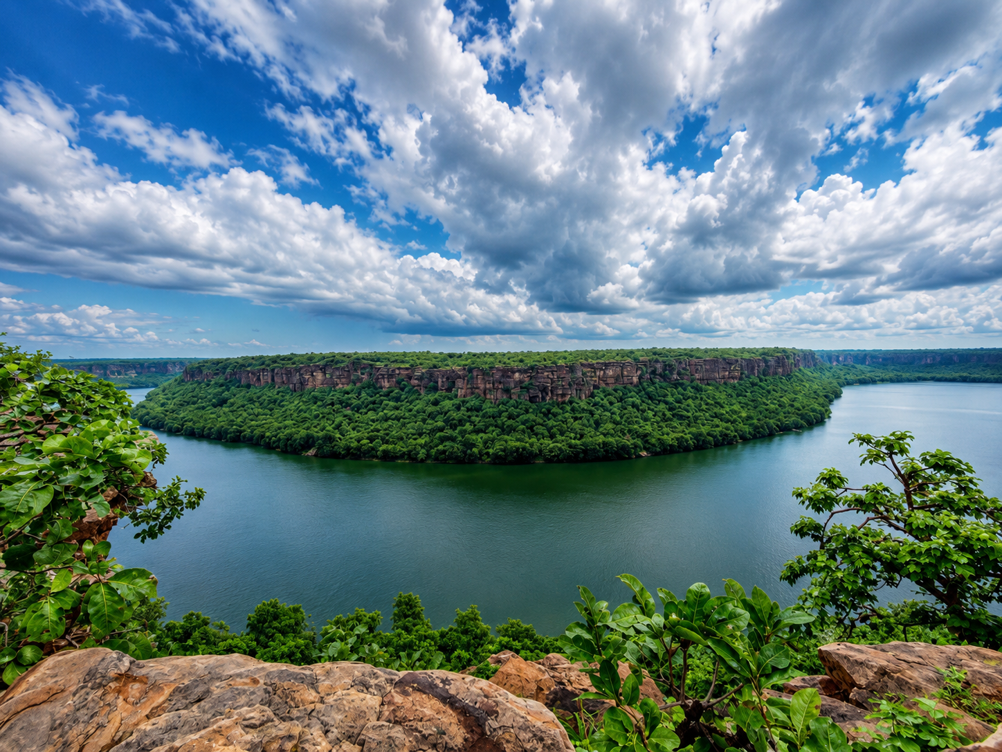 Chambal gorge horseshoe near Kota